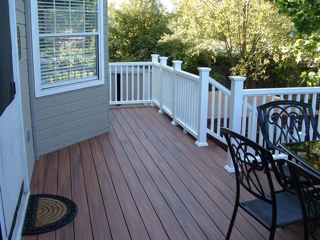 Custom deck built by Tony Addy and crew